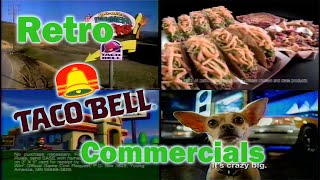 Retro Taco Bell Commercials Compilation [upl. by Alphonso]