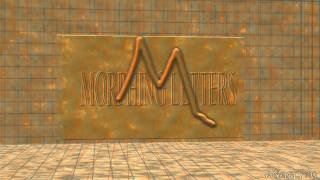 3D Morphing Letters [upl. by Evette]