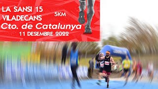 La Sansi de Viladecans 22 🥶 Campeonato 5k de Catalunya 🥶 running [upl. by Tan]