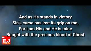 In Christ Alone Lyric Video  Kristian Stanfill  ILOVEJESUS MUSIC [upl. by Lesirg]