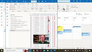 Microsoft Outlook  New Home Screen Layout Feature Dock amp Show quotThe Peekquot  Cool Customization [upl. by Egnalos]