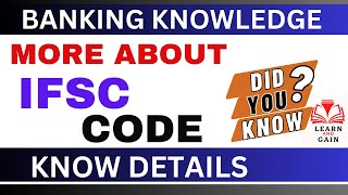 Know more about IFSC CODE [upl. by Aryl]