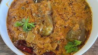 Biryani Side Dish Brinjal Gravy Kathirikai Kulambu😋cooking biryanisidedish brinjal minivlog [upl. by Timmi423]