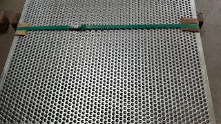 Gi perforated sheet metal [upl. by Silevi]