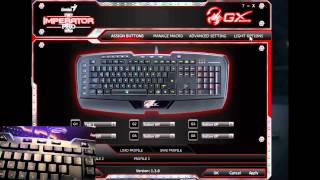 Genius Imperator Pro Gaming Keyboard Introduction [upl. by Conant]