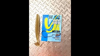 Rigging a weedless jig head on soft lure [upl. by Ellerehc]