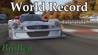 Classic Hockenheim GP World Record WR Project Cars 2  Mercedes CLK LM GT1 Hotlap  Setup [upl. by Ezitram523]