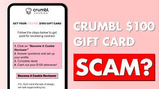 CookiesClaimcom Review  Crumbl Testing Program Scam [upl. by Yrffej]