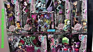 MONSTER HIGH FRIGHTS CAMERA ACTION BLACK CARPET HAULD [upl. by Hras]