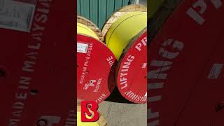 New Delivery of Bulk Kiswire Swaged Wire Rope Spools  Custom Slings for Cranes amp Rigging Supply [upl. by Nawuq]