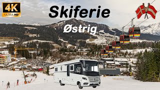 Skiferie i Autocamper Østrig Saalbach 2024 I 4K [upl. by Sophia190]