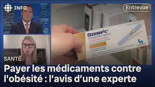 Projet pilote pour rembourser l’Ozempic au Québec  entrevue avec une experte [upl. by Izak]