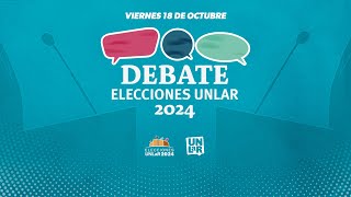 VIVO Elecciones UNLaR DebateUNLaR [upl. by Gina528]