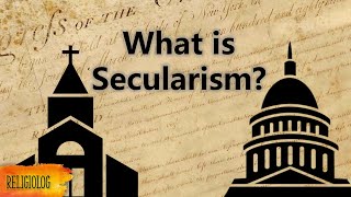 What is Secularism 3 types of secularism political philosophical sociocultural [upl. by Aisatan]