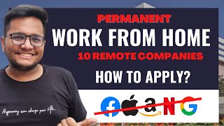 Permanent Work From Home Companies  Fully Remote Companies  CTC Breakdown  How to apply [upl. by Neeliak]