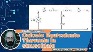 Elettrotecnica  Esercizio  Equivalente di Thevenin in regime sinusoidale [upl. by Garbe]