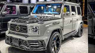 2023 Mercedes AMG G63 P900 PLUS Performance MANSORY is 1000000 WILD SUV Walkaround Review [upl. by Enorej]