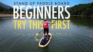 A Unique Approach to Stand Up Paddle Board for Beginners  SUP Basics [upl. by Netsryk846]