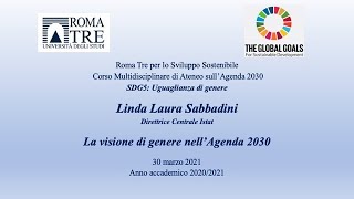 SDG 5 Uguaglianza di genere  La visione di genere nellAgenda 2030 [upl. by Innes]