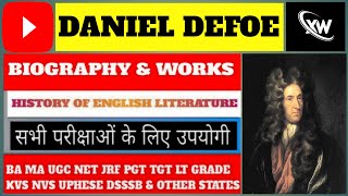 Daniel Defoe biography and works [upl. by Sluiter706]