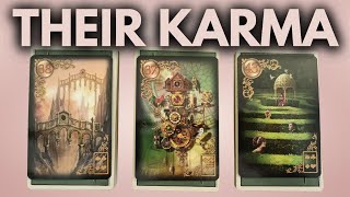 WHAT IS THEIR KARMA PICK A CARD TIMELESS TAROT READING [upl. by Enylcaj]