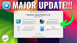 OpenCore Legacy Patcher 100 amp 101 UPDATE Full Sonoma Support Whats New [upl. by Armyn]