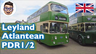 Leyland Atlantean PDR12  May Running Day 2022 2  Vintage Buses with Friends of King Alfred Buses [upl. by Aidul618]