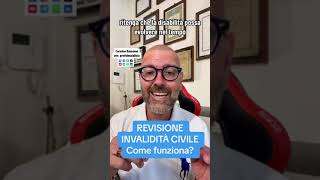 VISITA DI REVISIONE INVALIDITÀ CIVILE come funziona revisioneinps revisioneinvalidità [upl. by Goerke183]