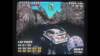 VRally 2 PS1 Italy SS1 004922 Peugeot 206 WRC [upl. by Olaznog]