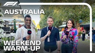 Looking Forward To A Weekend In Melbourne  Weekend WarmUp  2024 Australian Grand Prix [upl. by Sima]