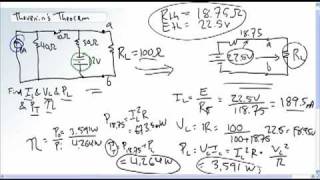 Thevenin Theorem Part 5 [upl. by Ruthe]