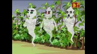 Thakurmar Jhuli  Teen Bhooter Kando  Thakumar Jhuli Cartoon  Part 2 [upl. by Hax]