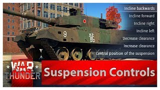 How to Find the Hydropneumatic Suspension Controls in War Thunder [upl. by Dnivra796]