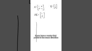 What do eigenvalues actually mean tutor mathtutor matrixalgebra linearalgebra [upl. by Ochs]