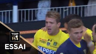 TOP 14  Essai Aurélien ROUGERIE ASM  Clermont  Castres  J14  Saison 20172018 [upl. by Komarek]