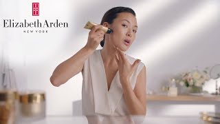 Skincare How To with Ceramide Lift and Firm Sculpting Gel Feat Jen Chae  Elizabeth Arden [upl. by Uttica783]