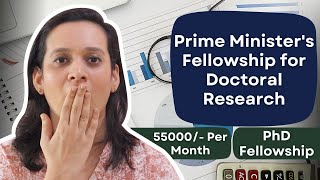 Apply Now for Prime Ministers Fellowship for Doctoral Research [upl. by Elsbeth]