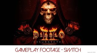 Diablo 2 Resurrected  Switch  Gameplay Footage [upl. by Adianes]