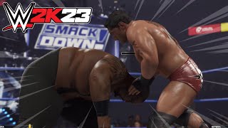 BATISTA vs BIG DADDY V  WWE 2K23 [upl. by Enilehcim]