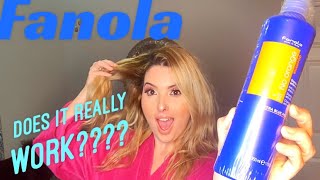 How to get rid of Brassy blonde hair  Review FANOLA NO ORANGE TONER SHAMPOO [upl. by Anileda]