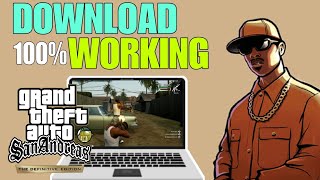 how to download gta san andreas definitive edition in pc or laptopgameplay [upl. by Nabe]