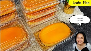 Creamy and Smooth Leche Flan para pang Negosyo at Pang Handa [upl. by Asirac]