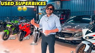 Secondhand SUPERBIKES Sale Bangalore🤑  Best Deals on USED Superbikes 😍 [upl. by Eyllom901]