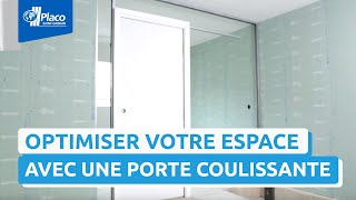 Comment optimiser votre espace en posant une porte coulissante  La solution  Navibloc® [upl. by Brocky]