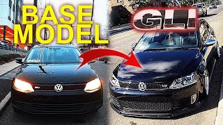 HOW I TURNED A JETTA INTO A GLI THE FIRST TO EVER DO IT [upl. by Enenstein758]