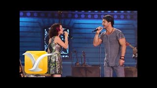 Ricardo Arjona ft Gaby Moreno  Fuiste Tú  Festival de Viña 2015 [upl. by Filiano662]