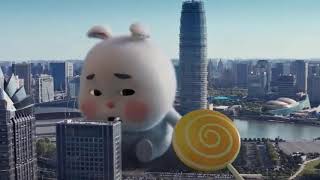 Cute fat rabbit  Funny The Chubby Rabbit  Tiktok rabbit cute super cute fat bunnyKartun rabbit 2 [upl. by Dorsman]