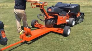 Tri Tow Trailer for Toro Procore 648 [upl. by Ziagos844]