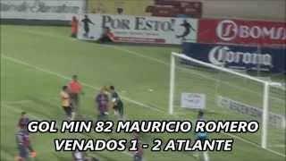 Resumen J3 Ascenso MX Venados FC Yucatán vs Atlante HD [upl. by Linnie]