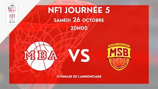 LIVE NF1 J5  MONACO vs MARTIGUES [upl. by Sinnoda]